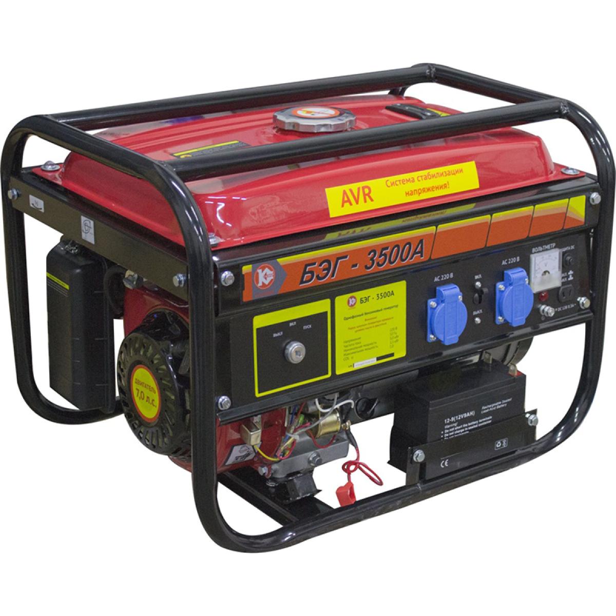 Генератор бензиновый Калибр БЭГ-3500А Генератор бензиновый Калибр БЭГ-3500А