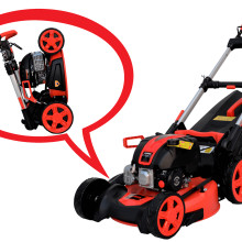 Складная газонокосилка бензиновая самоходная A-iPower AM48S