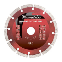 Алмазный диск MATRIX 125х22,2 мм (сухая резка)