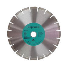 Диск алмазный STRONG стд-181 350/32/25,4 10 сегмент лазерная сварка режущего сегмента