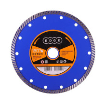 Диск алмазный Edge Турбо, 180х22.23 мм / по армированному бетону