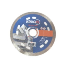 Диск алмазный сплошной по керамограниту, керамике KRUGO MASTER 115х1,1х22,23х8 мм 81011150226