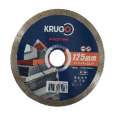 Диск алмазный сплошной ультратонкий KRUGO MASTER 125х1,2х22,2х8 мм 81041250243 Диск алмазный сплошной ультратонкий KRUGO MASTER 125х1,2х22,2х8 мм 81041250243