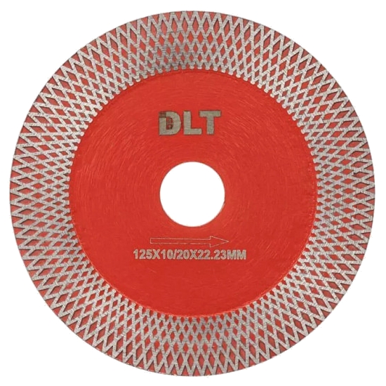 Диск алмазный для резки и заусовки плитки DLT под 45° №1