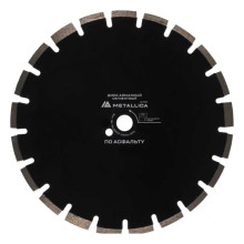Диск алмазный отрезной сегментный METALLICA Ultra 500x25,4 мм, H=10 мм по асфальту