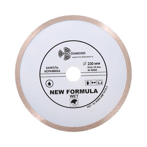 Диск алмазный Trio Diamond Сплошной WET New Formula 115 мм