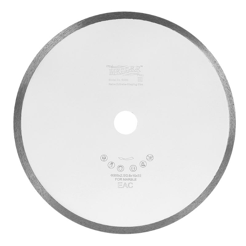 Алмазный диск для резки мрамора MESSER M/X, мокрый, 300D-2.6T-10W-32/25,4 Алмазный диск для резки мрамора MESSER M/X, мокрый, 300D-2.6T-10W-32/25,4