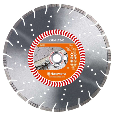 Алмазный диск HUSQVARNA VARI-CUT S45 (VN45) 400-25,4 (5798174-30/5430672-43) Алмазный диск HUSQVARNA VARI-CUT S45 (VN45) 400-25,4 (5798174-30/5430672-43)