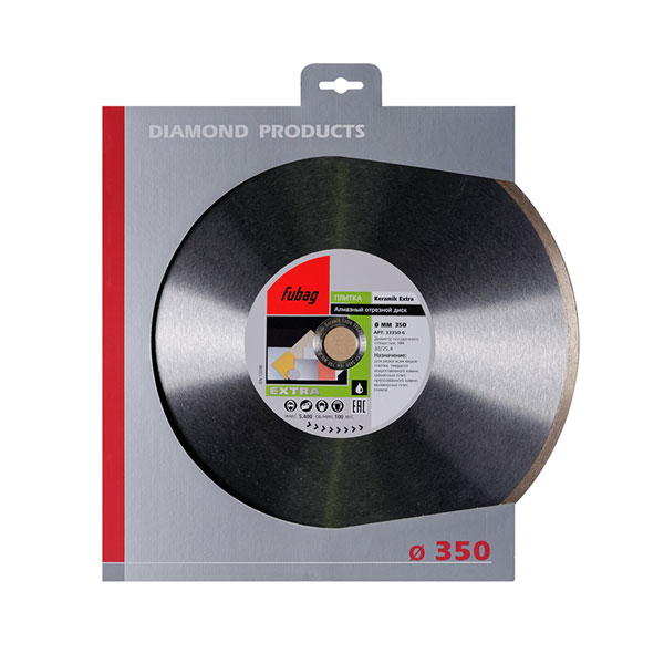 Алмазный диск Fubag KU-N d 350 мм Алмазный диск Fubag KU-N d 350 мм