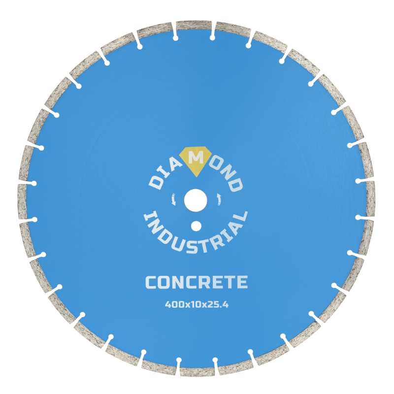 Алмазный диск Diamond Industrial 400x3,6x10x25,4-28 Concrete Алмазный диск Diamond Industrial 400x3,6x10x25,4-28 Concrete