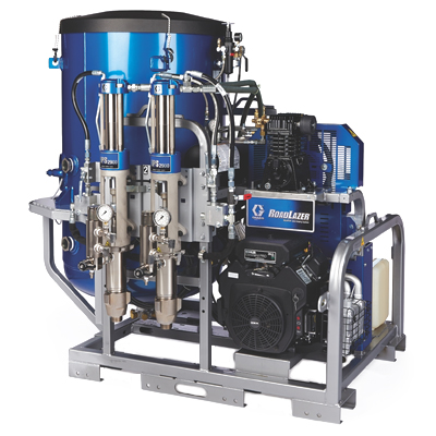 Разметочная машина Graco ROADPAK 2-PUMP Option 9 (большой бак для шариков) Разметочная машина Graco ROADPAK 2-PUMP Option 9 (большой бак для шариков)