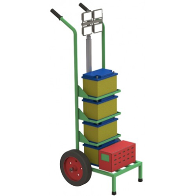 Мобильная осветительная установка АРГУС-М Психея МОАУ-3,5Т 2х40Вт 12В 2хАКБ