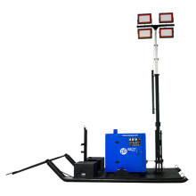 Осветительная мачта АБЛАЙТ ПОУ-4х300LED-10.0M-10.0GXD-Волокуши