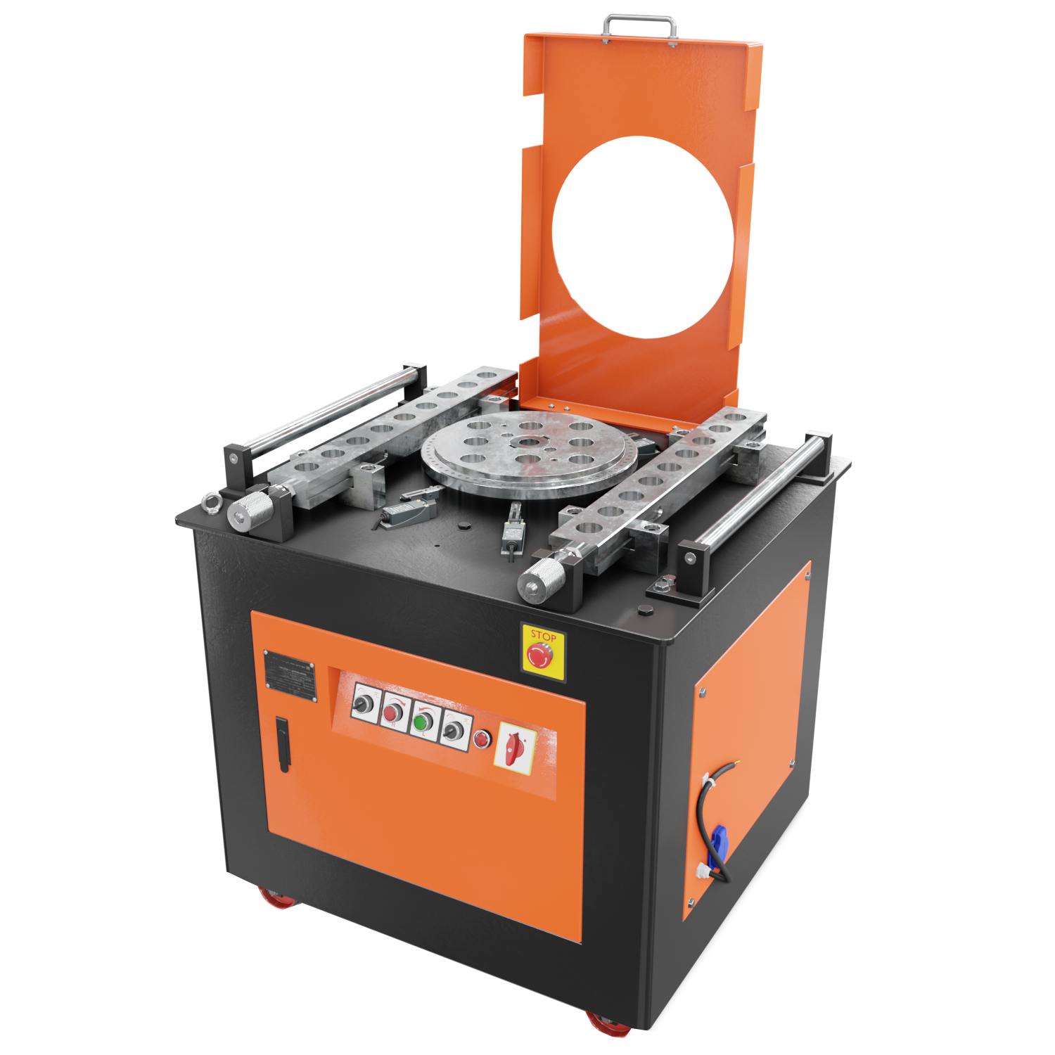 Станок для гибки арматуры Vektor GW32SA с доводчиком