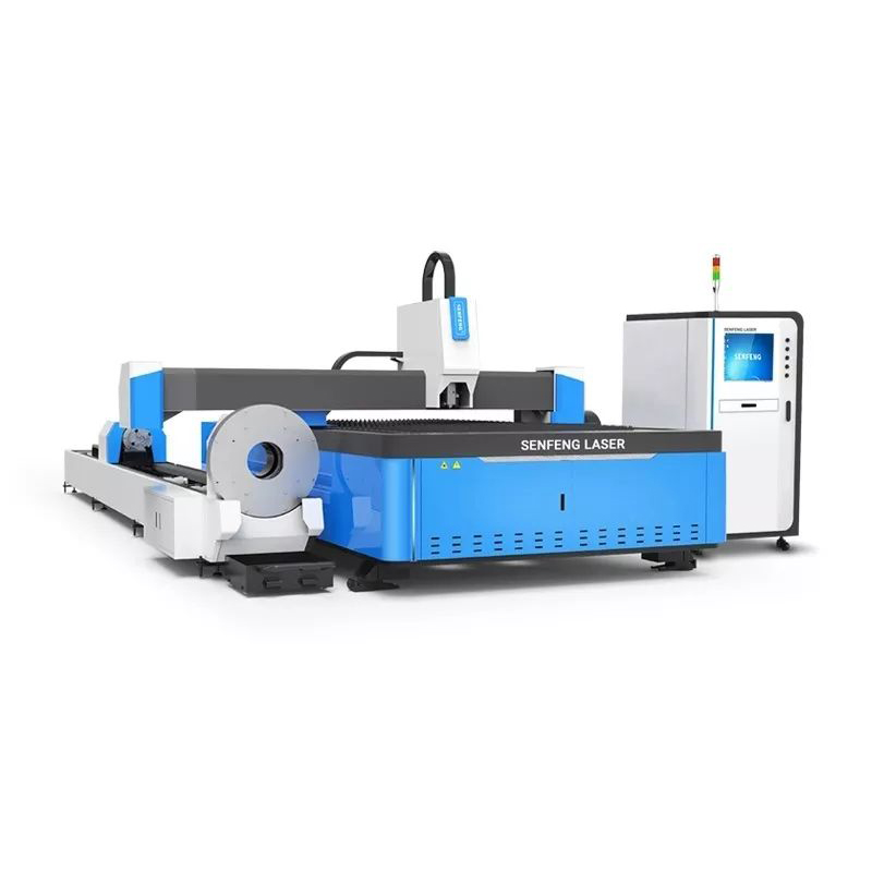Установка лазерной резки с труборезным модулем SENFENG SF3015M Установка лазерной резки с труборезным модулем SENFENG SF3015M