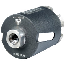 Сверло алмазное для подрозетников Адель DH-D400T (72/65 мм; M16; 6 сегментов) ДУУ00008180