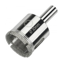 Алмазная коронка Diamond Industrial 30 мм по керамике, плитке и стеклу