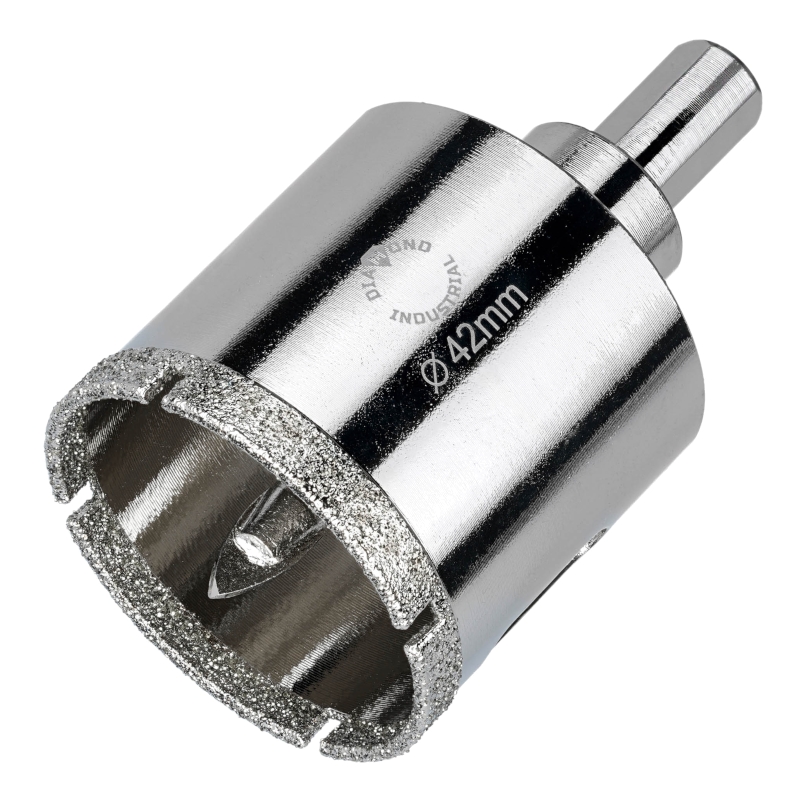Алмазная коронка Diamond Industrial 42 мм (Керамогранит, плитка, кафель)
