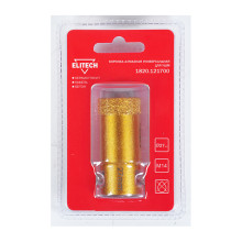 Коронка алмазная универсальная Elitech 27 мм х М14