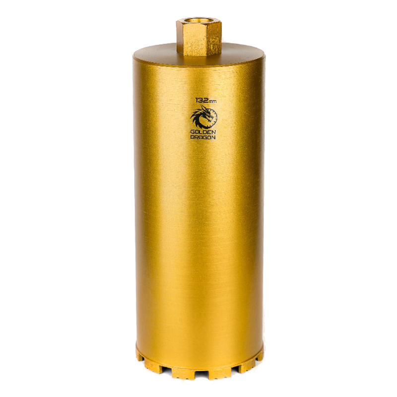 Коронка алмазная по бетону Golden Dragon М22 132/350 Коронка алмазная по бетону Golden Dragon М22 132/350
