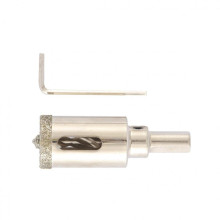 Сверло алмазное по керамограниту, 22х67 мм, трехгранный хвостовик Matrix