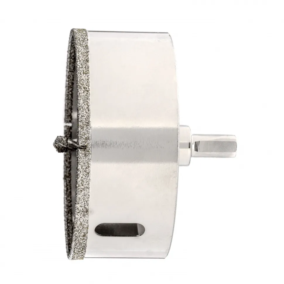 Сверло алмазное по керамограниту, 85х67 мм, трехгранный хвостовик Matrix