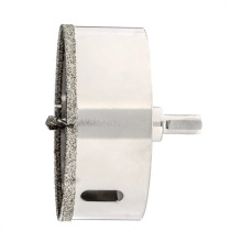 Сверло алмазное по керамограниту, 90х67 мм, трехгранный хвостовик Matrix