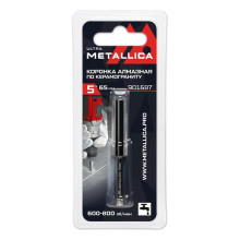 Коронка алмазная METALLICA Ultra 5x65 мм, #60, по керамограниту, плитке, в блистере. Коронка алмазная METALLICA Ultra 5x65 мм, #60, по керамограниту, плитке, в блистере.