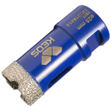 Коронка алмазная по керамограниту KEOS PRO 25мм M14 Коронка алмазная по керамограниту KEOS PRO 25мм M14