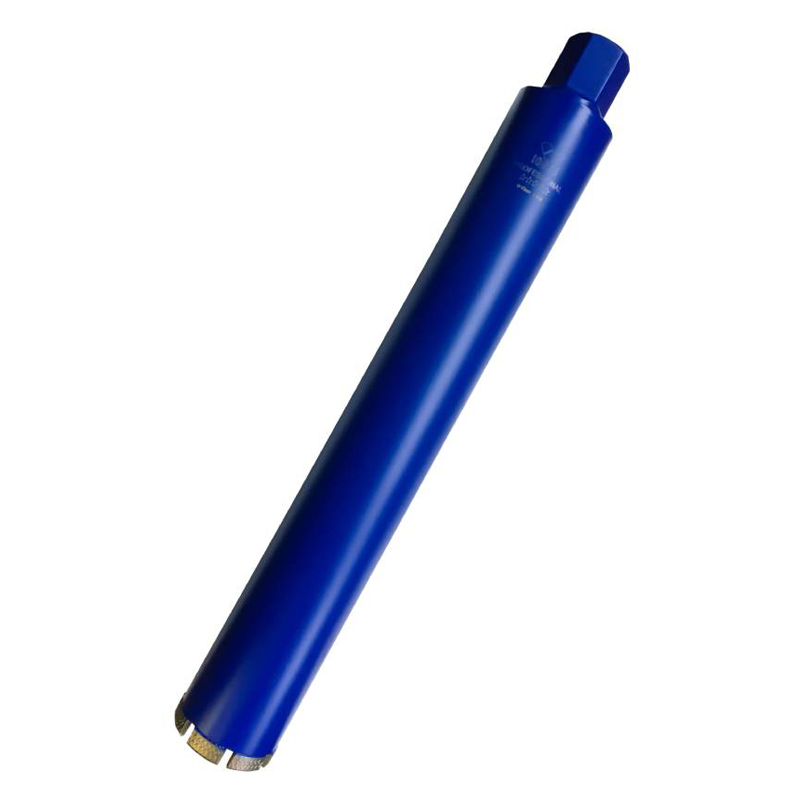 Коронка алмазная по бетону KEOS 1 1/4" 72/450 мм с микроударом (лазерная сварка)