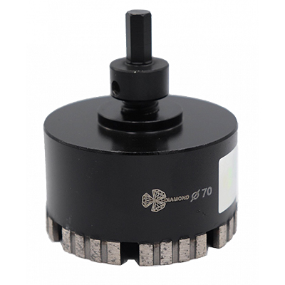 Коронка алмазная Trio Diamond Grand Ultra 7T 70х40 мм (керамогранит, гранит)