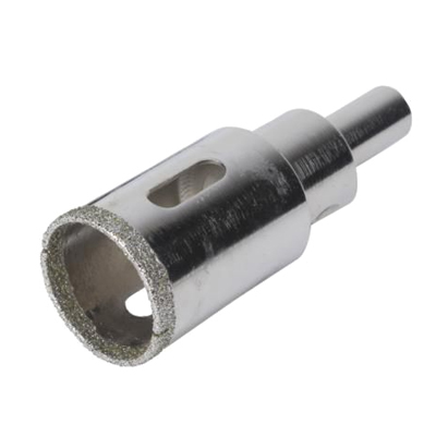 Коронка алмазная по керамике и кафелю с центрирующим сверлом 25 мм