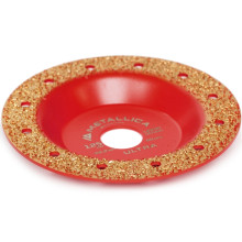 Чашка твердосплавная шлифовальная METALLICA Ultra 125х22,2 мм, #8, плоская, по дереву