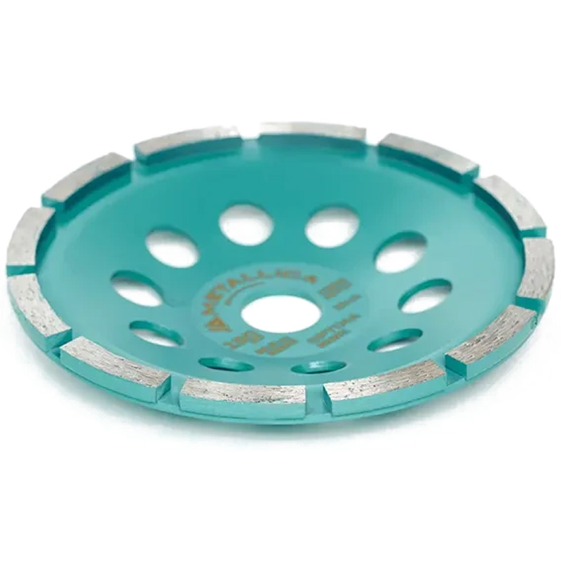 Чашка алмазная зачистная однорядная METALLICA Optima 150x22,2 мм, по бетону Чашка алмазная зачистная однорядная METALLICA Optima 150x22,2 мм, по бетону