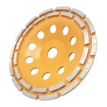 Чашка алмазная зачистная Вихрь 180 мм, двухрядная Чашка алмазная зачистная Вихрь 180 мм, двухрядная