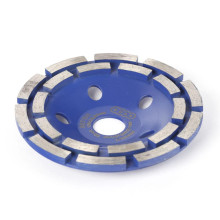 Чашка EDGE алмазная / 125х22,2 / двухрядная / по бетону / для ушм