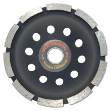 Алмазная сегментная однорядная чашка по бетону 125 мм РОСОМАХА Алмазная сегментная однорядная чашка по бетону 125 мм РОСОМАХА