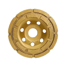 Алмазная чашка по бетону 125мм SEGMENT ТИТАН (желтая) СTД-189