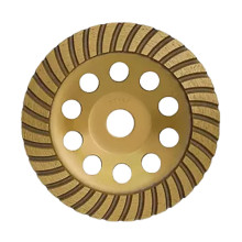 Чашка алмазная Турбо d 150 мм (желтая)