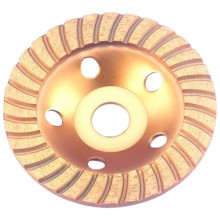 стд-190 Алмазная чашка по бетону STRONG 125мм TURBO ТИТАН (желтая)