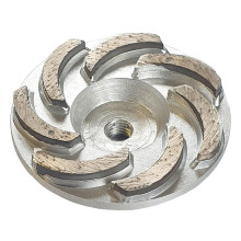 Алмазная чашка алюминиевая по граниту Ниборит 100 мм х М14, тонкая шлифовка