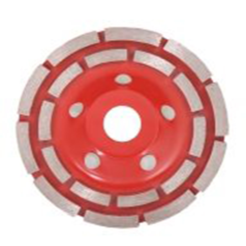 Алмазная чашка GermaFlex двойной сегмент ф125х22 для камня, бетона