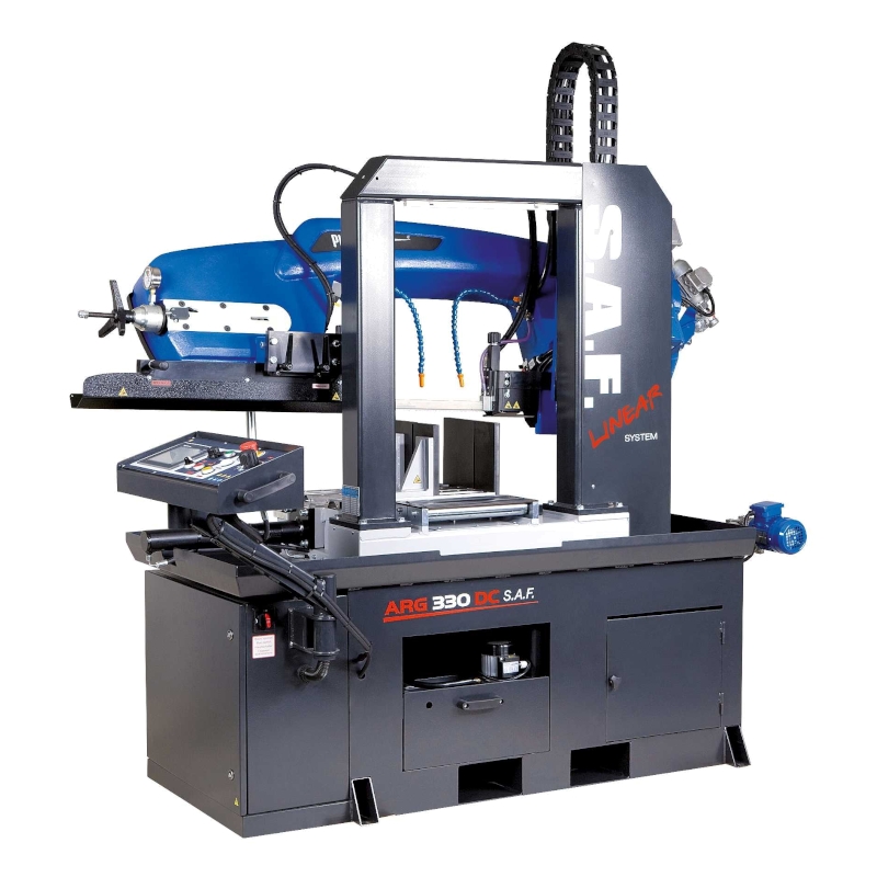 Полуавтоматический ленточнопильный станок PILOUS ARG 330 DC S.A.F. (двухколонный) Полуавтоматический ленточнопильный станок PILOUS ARG 330 DC S.A.F. (двухколонный)