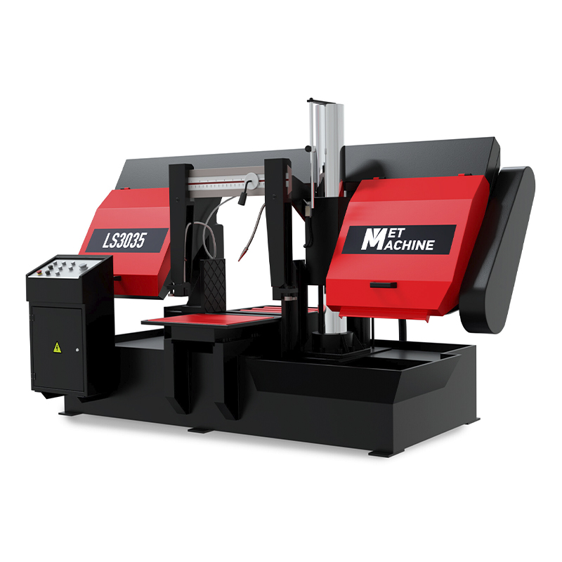 Полуавтоматический ленточнопильный станок MetMachine LS3035 Полуавтоматический ленточнопильный станок MetMachine LS3035