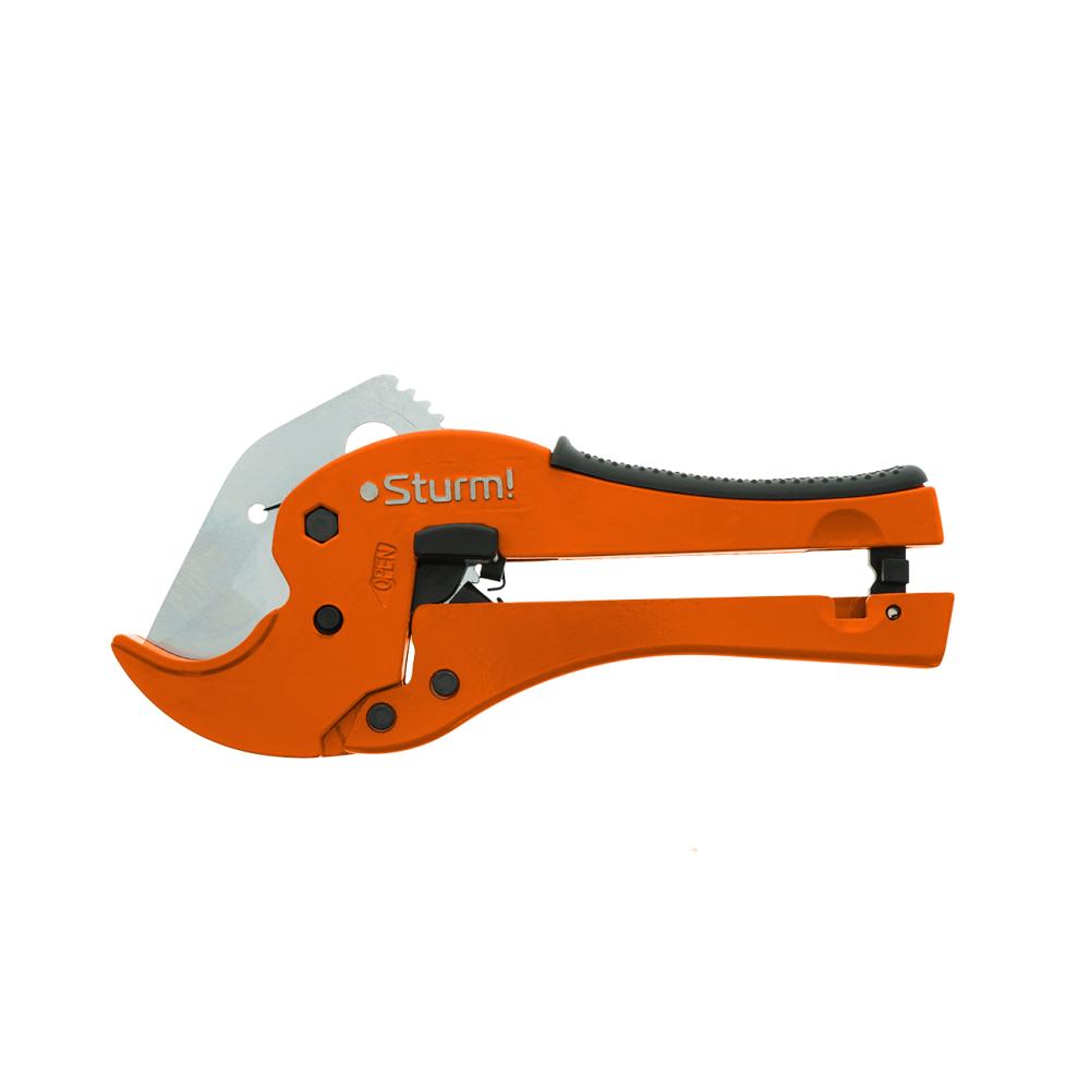Ножницы для резки труб ПВХ 42мм, обрезиненная рукоять Sturm! Ножницы для резки труб ПВХ 42мм, обрезиненная рукоять Sturm!