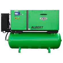Винтовой маслозаполненный компрессор Atmos ALBERT E220 Vario-KRD-8 (бар)
