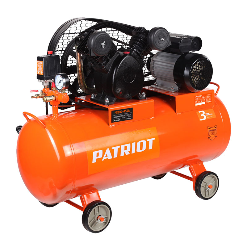 Компрессор PATRIOT PTR 80-450A Компрессор PATRIOT PTR 80-450A
