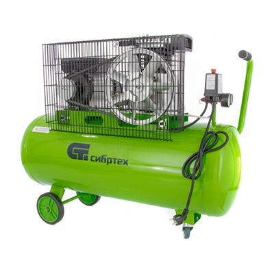 Компрессор воздушный Сибртех КР-2200/100 Компрессор воздушный Сибртех КР-2200/100