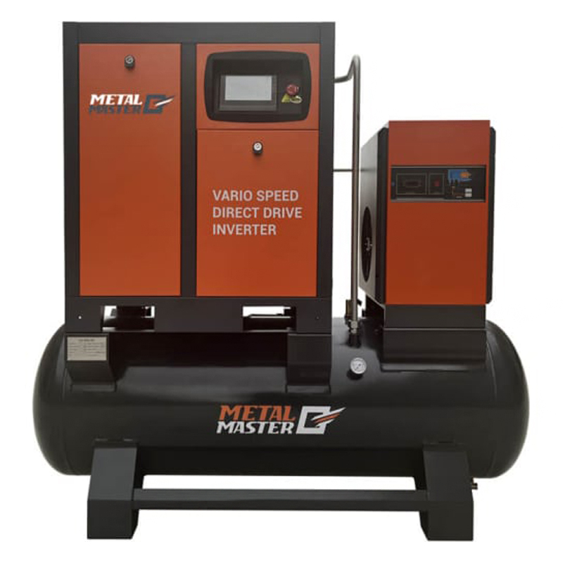 Компрессорная станция 3 в 1 с прямым приводом Metal Master MCDR 22-10-500 INVERTER