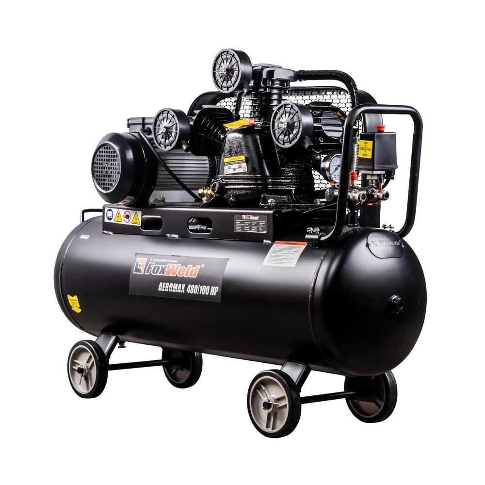 Компрессор масляный ременной FoxWeld AEROMAX 480/100 HP Компрессор масляный ременной FoxWeld AEROMAX 480/100 HP